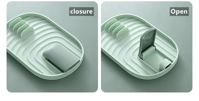 Plastic Spoon Holder – Heat-Resistant Kitchen Utensil Organizer