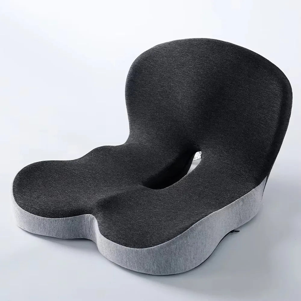 Memory Foam Backrest Cushion – Non-Slip Car Seat Support for Drivers