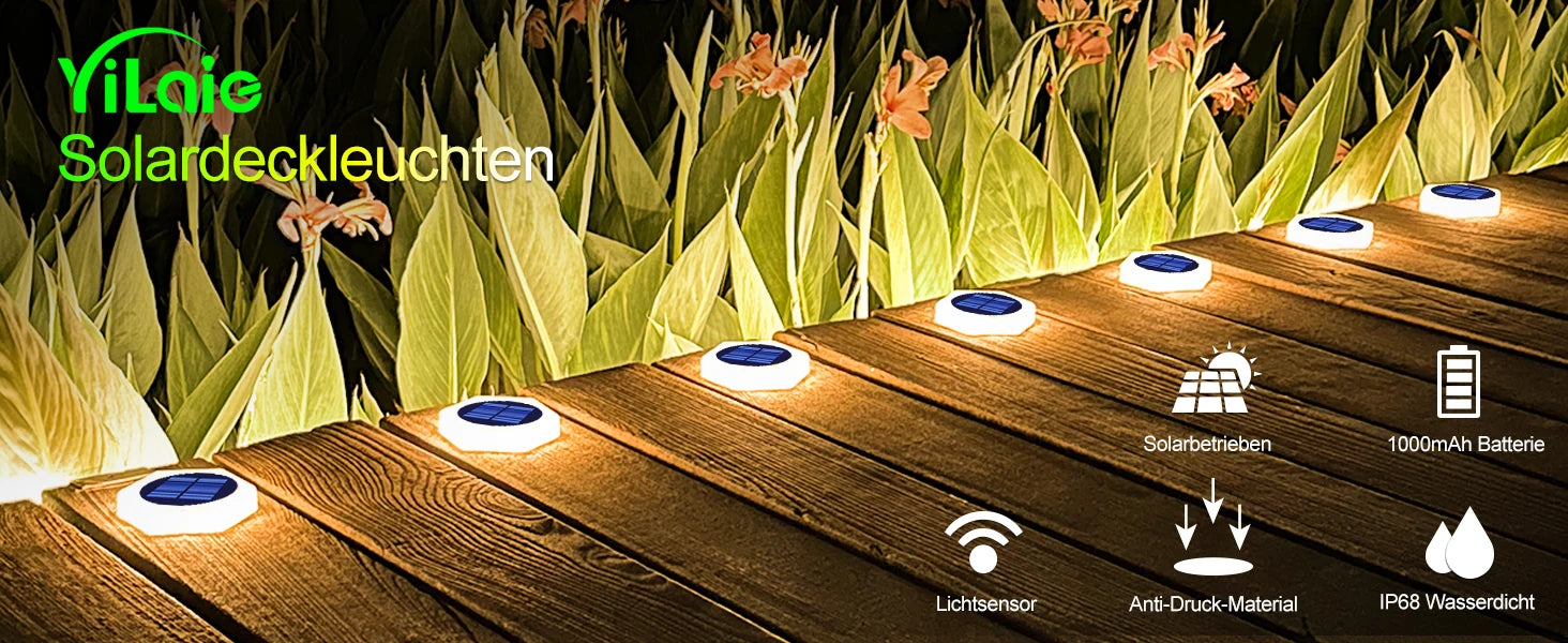 Solar Outdoor Step Lights