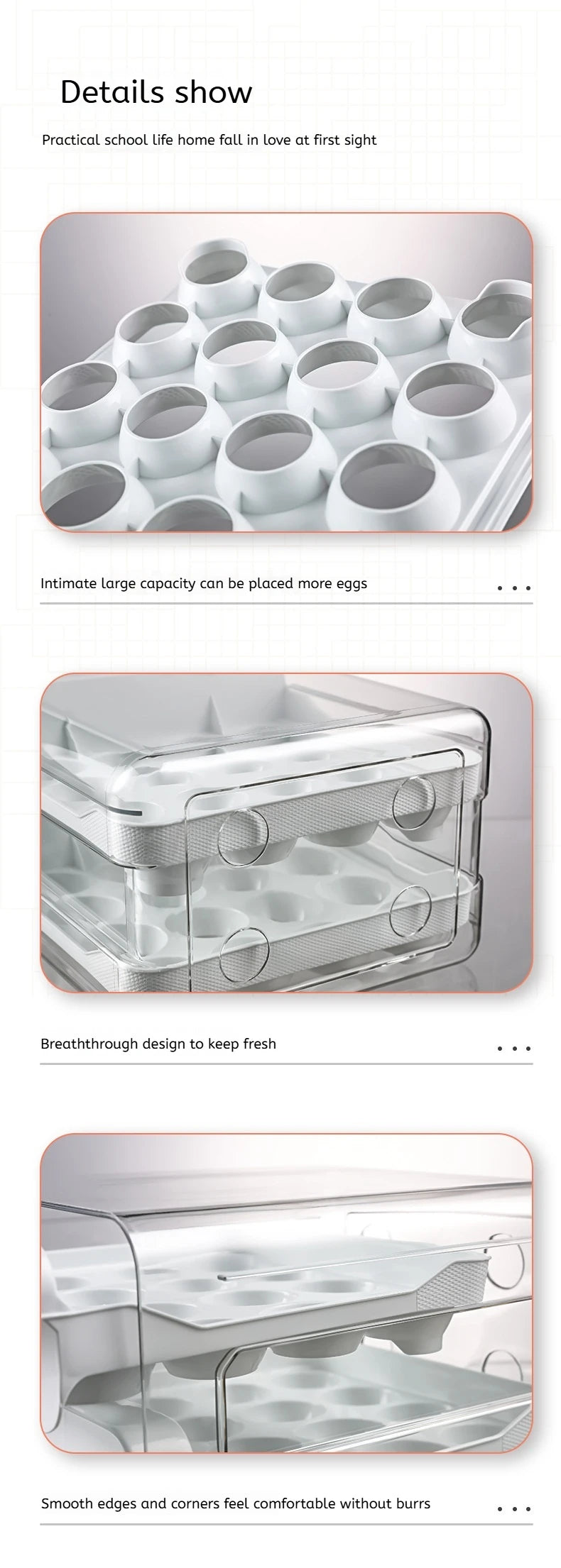 Automatic Rolling Egg Rack