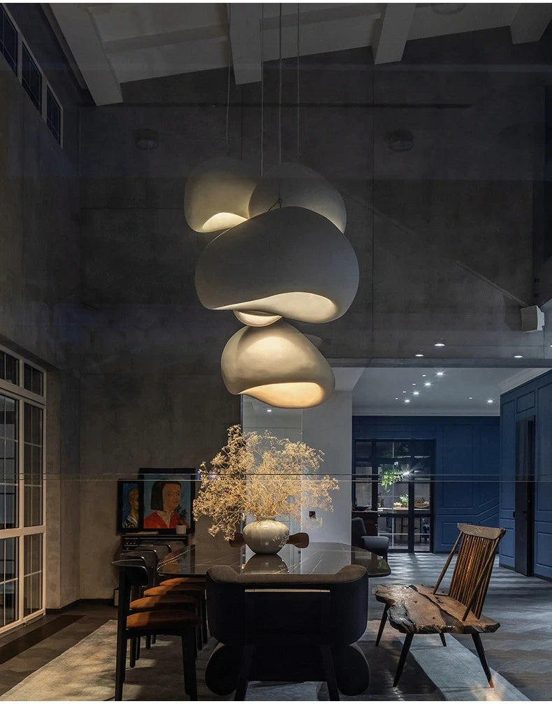 Nordic Wabi-Sabi LED Chandelier