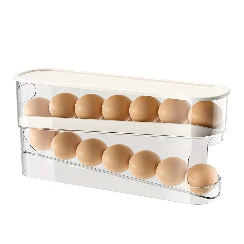 Bilayer Rolling Egg Rack