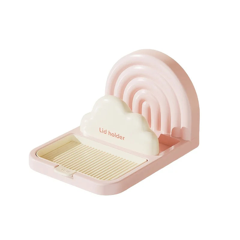 Multifunctional Kitchen Lid & Spoon Holder