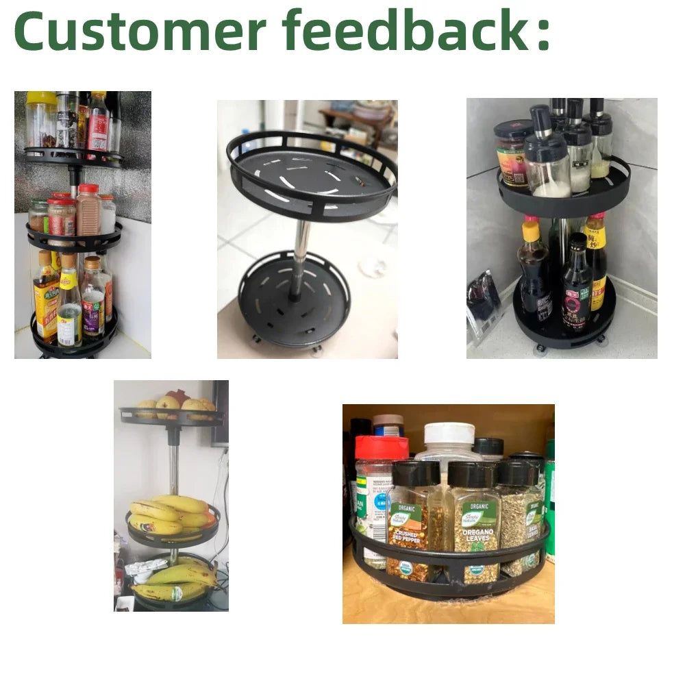 360° Rotating Spice Rack
