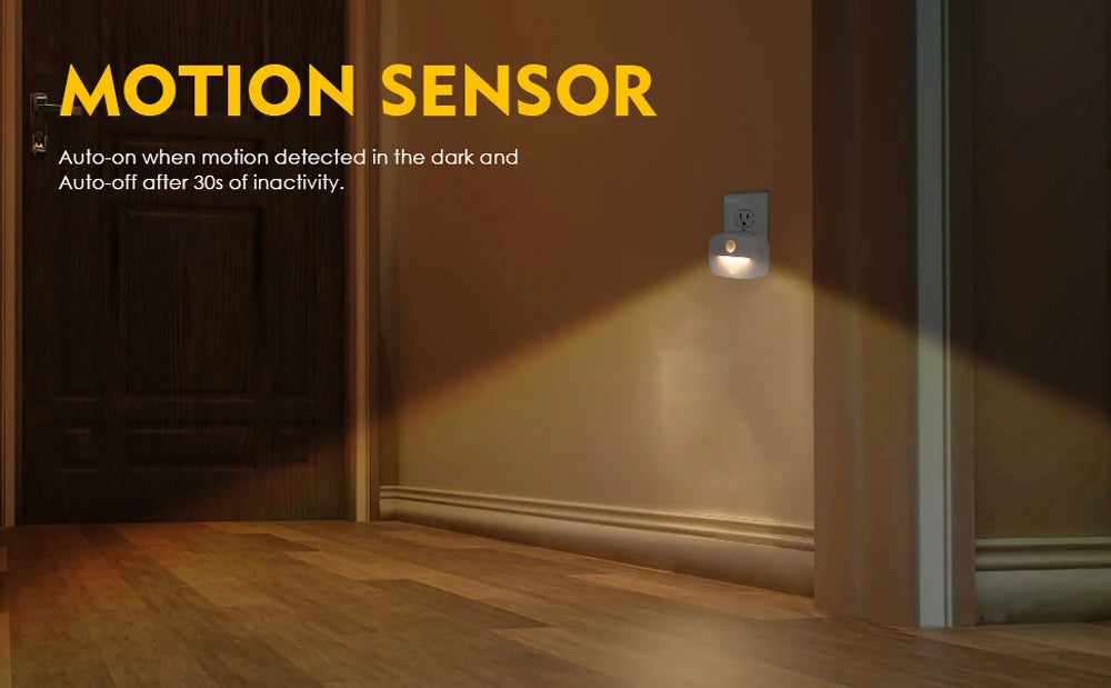 LED Motion Sensor Night Light