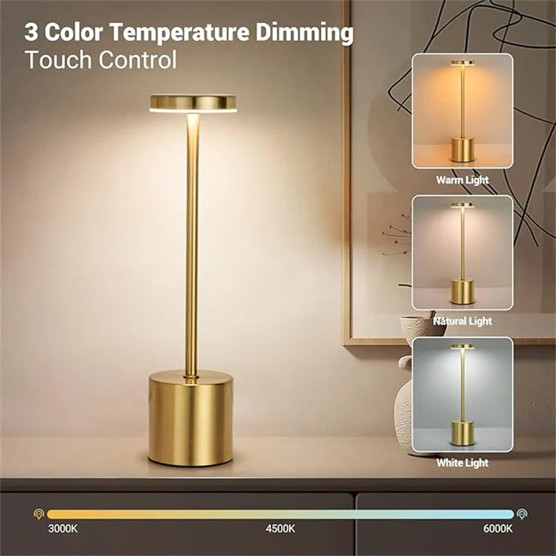 Classic USB Rechargeable Table Lamp