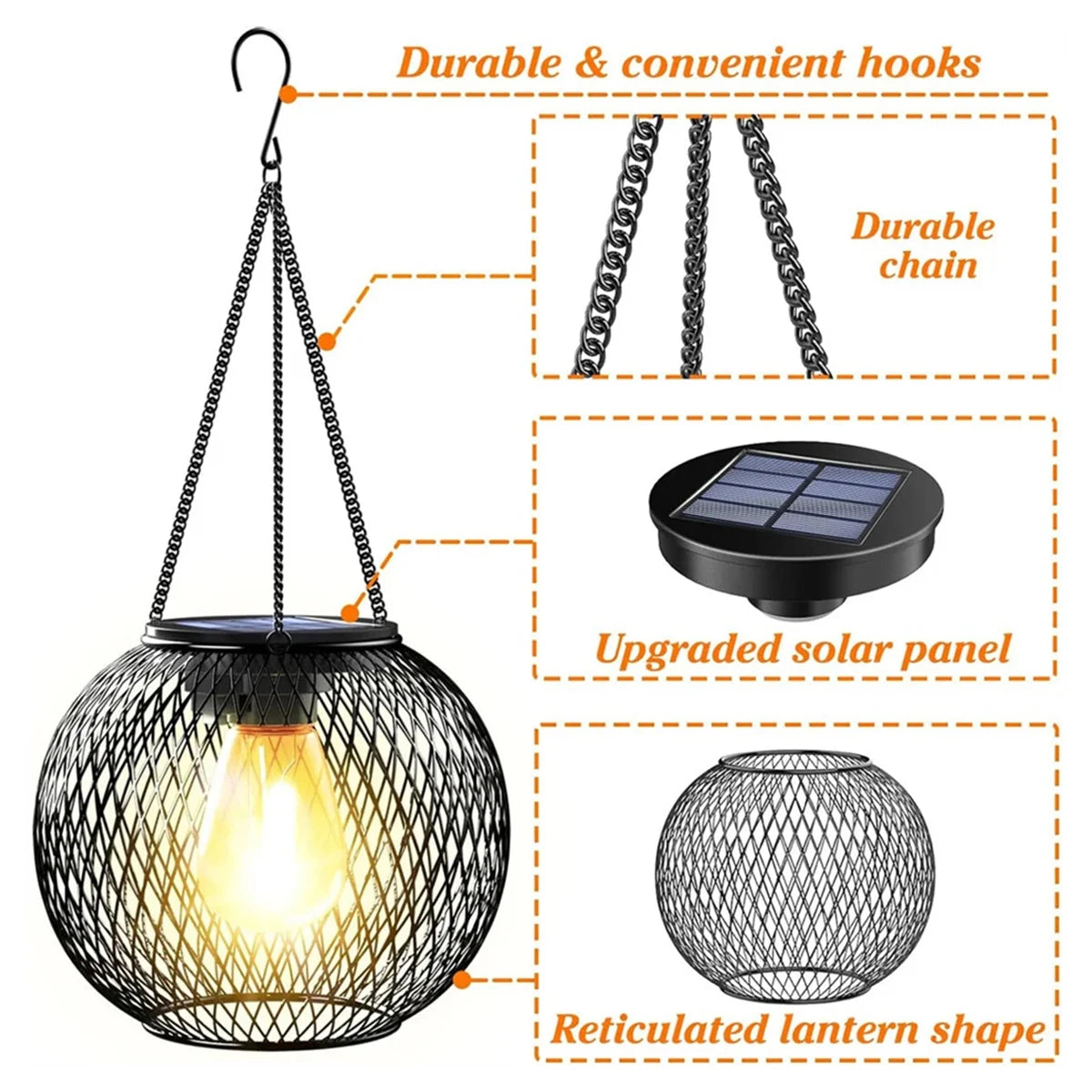 Waterproof Outdoor Garden Light with Daylight Sensor