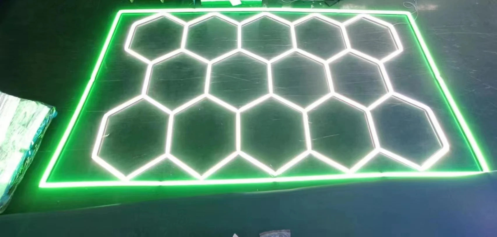 Hexagon LED Garage Light