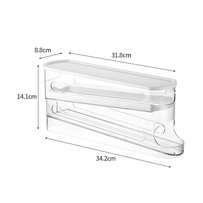 Bilayer Rolling Egg Rack