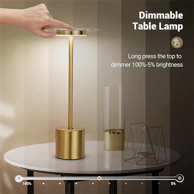 Classic USB Rechargeable Table Lamp