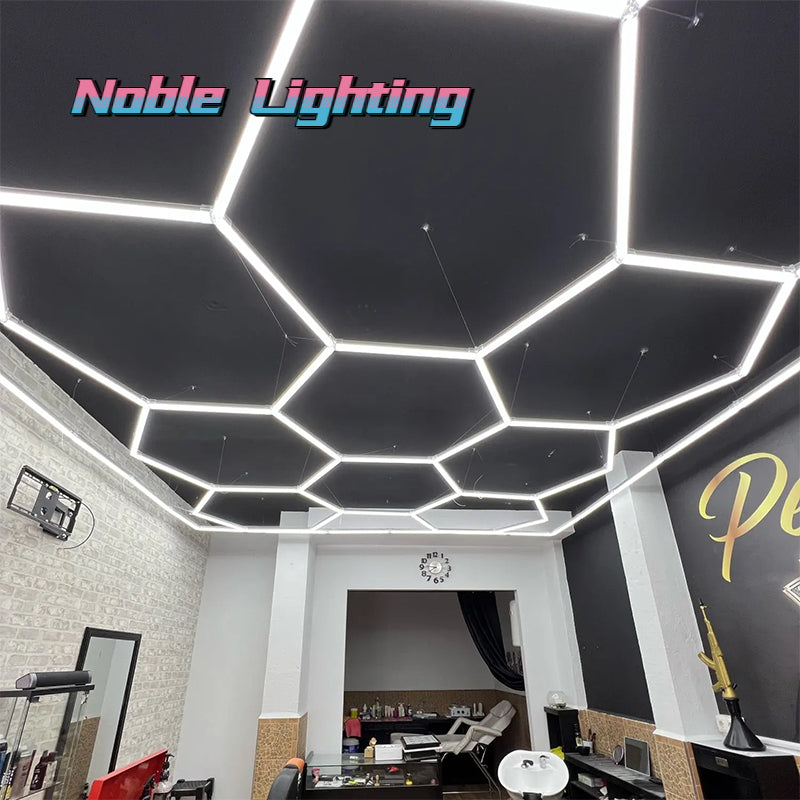 Hexagon LED Garage Light