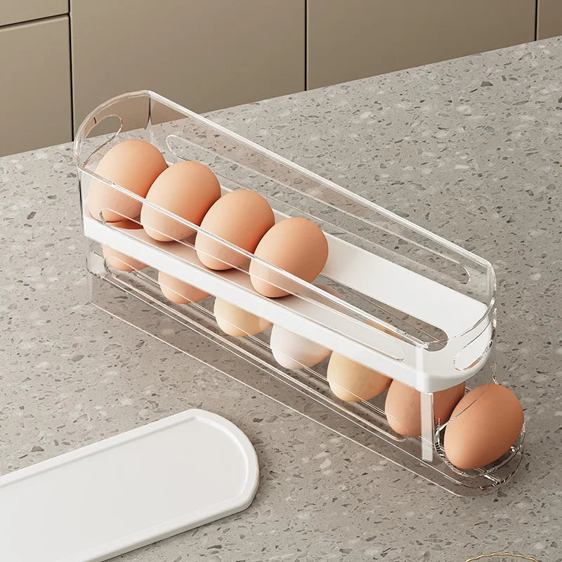 Bilayer Rolling Egg Rack