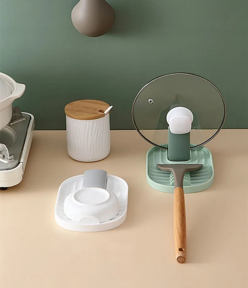 Plastic Spoon Holder – Heat-Resistant Kitchen Utensil Organizer