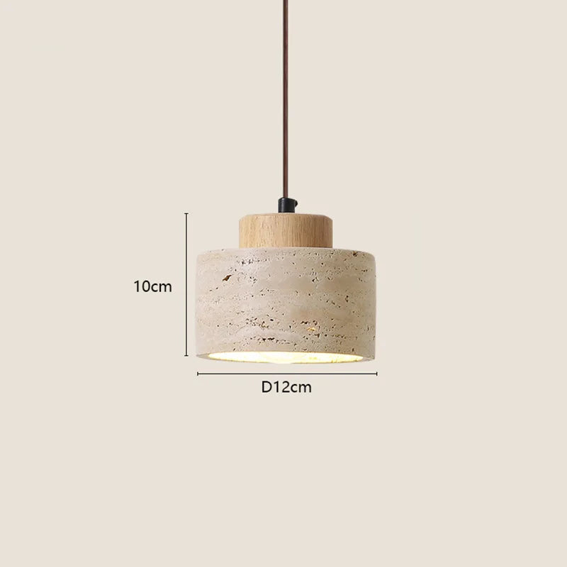 Japanese Wabi-Sabi Bedside Lamp