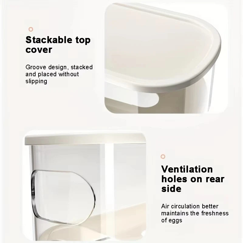 Bilayer Rolling Egg Rack