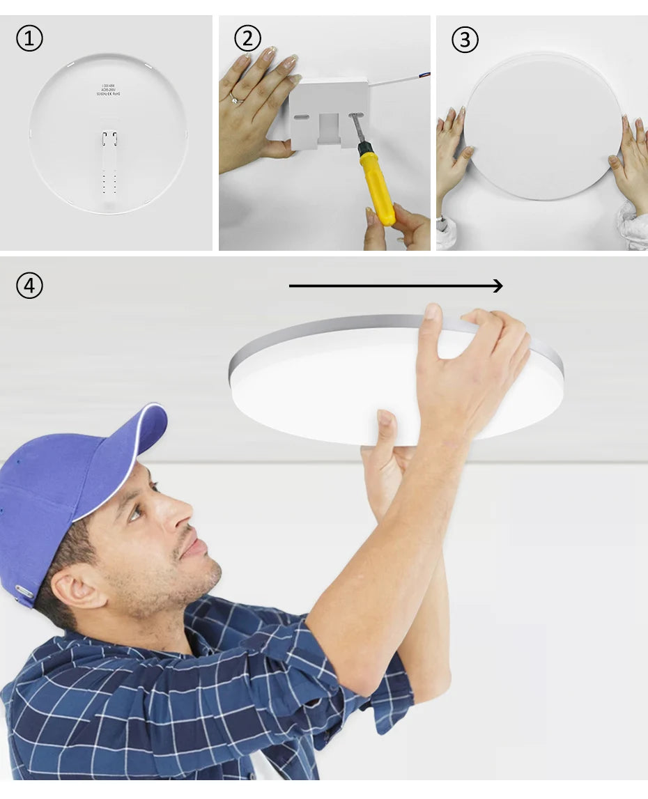 Square LED Ceiling Lamp