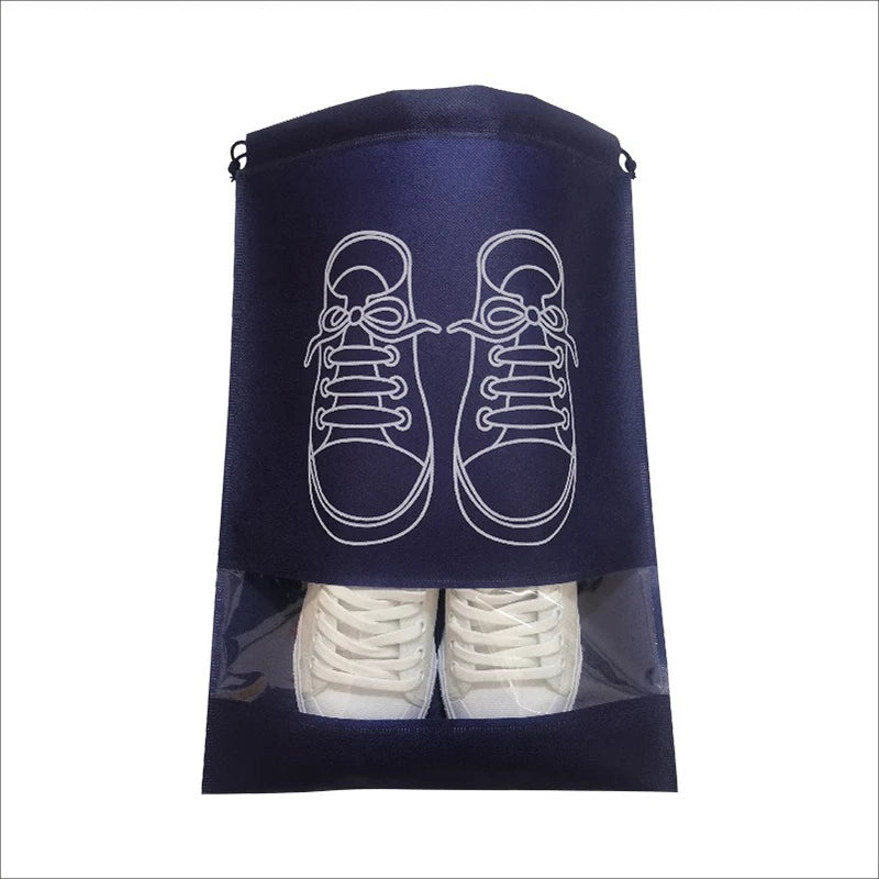 Shoes Storage Bags – Waterproof Non-Woven Closet & Travel Organizer