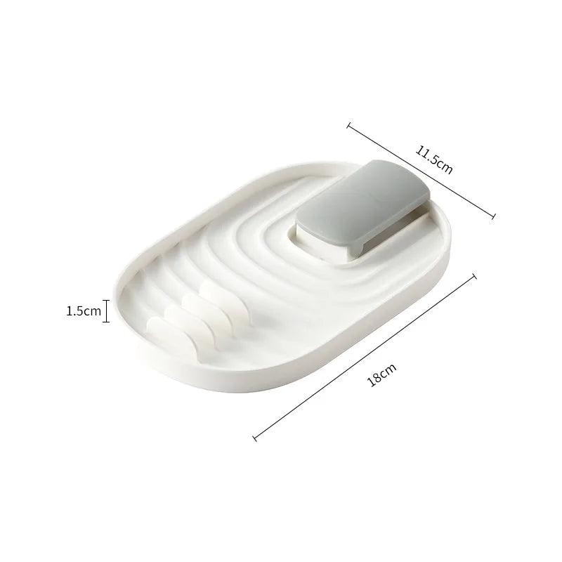 Plastic Spoon Holder – Heat-Resistant Kitchen Utensil Organizer