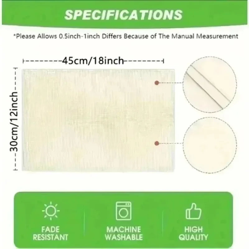 Modern Abstract Geometric Linen Placemats
