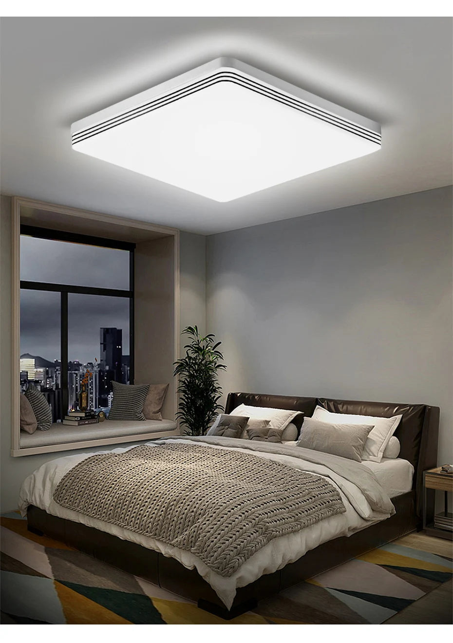 Square LED Ceiling Lamp