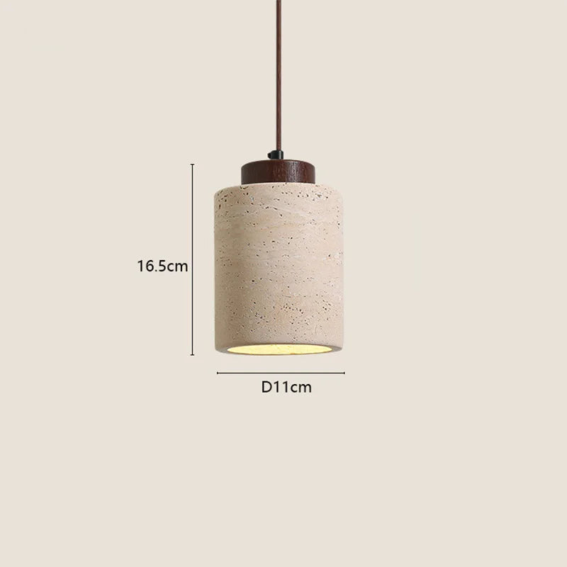 Japanese Wabi-Sabi Bedside Lamp