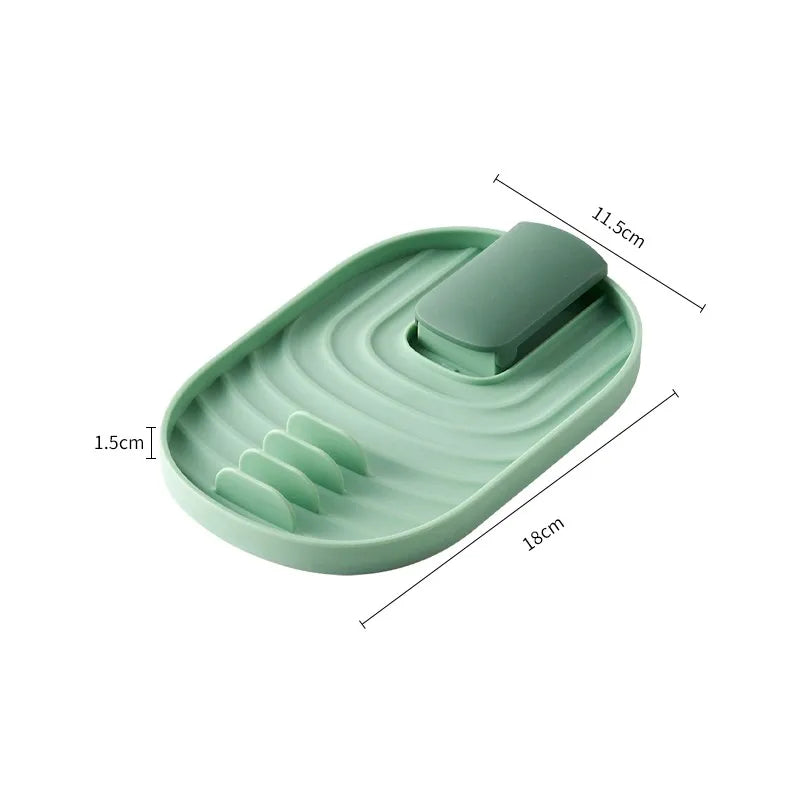 Plastic Spoon Holder – Heat-Resistant Kitchen Utensil Organizer