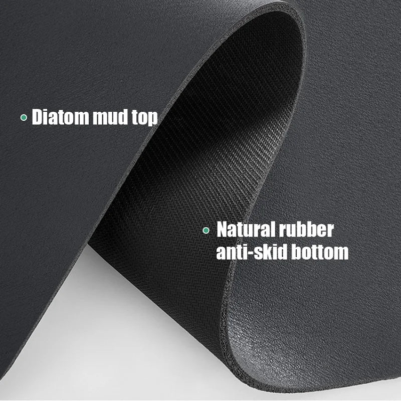 Large Super Absorbent Kitchen Mat – Quick Dry Dish & Faucet Draining Pad