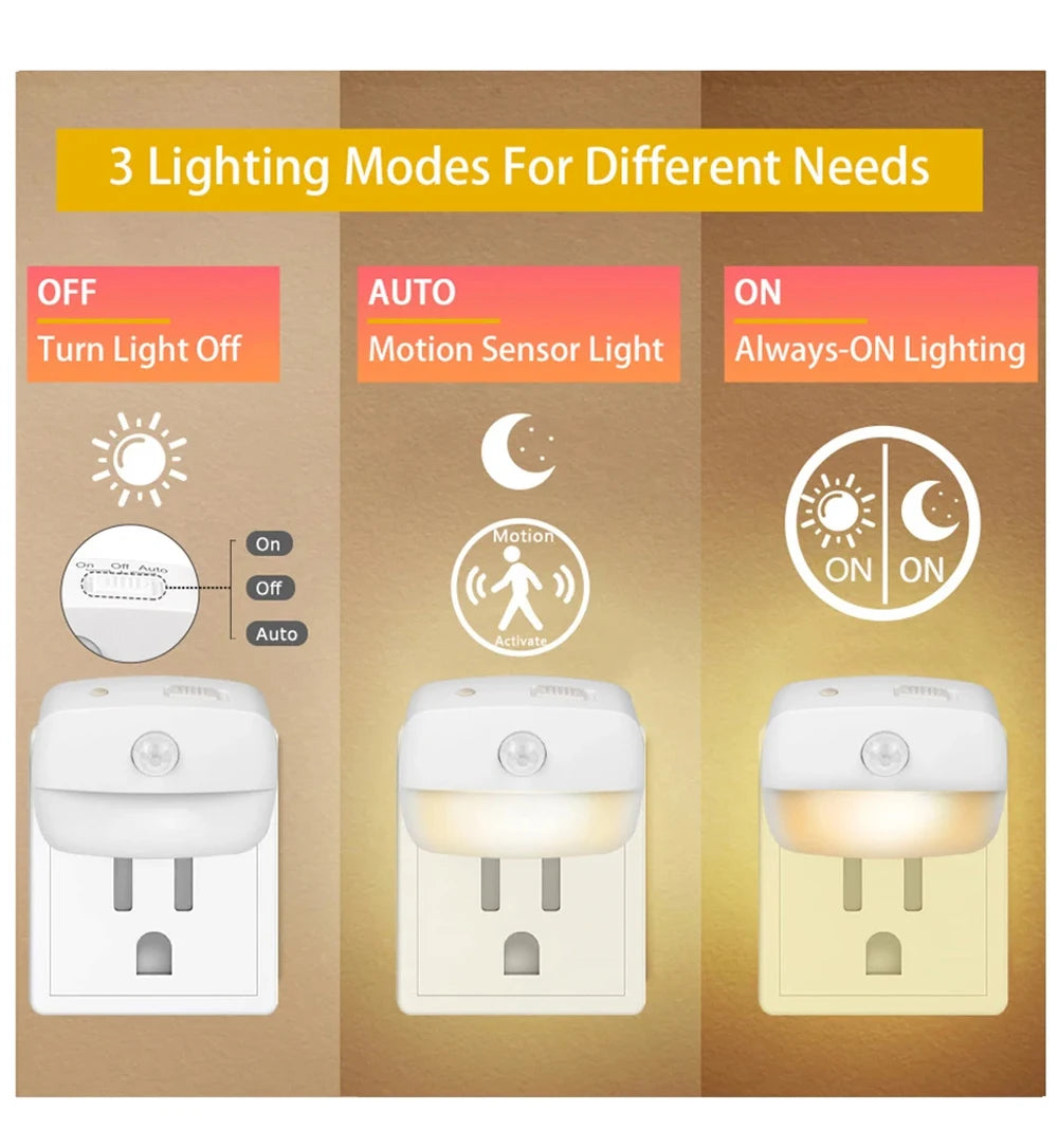 LED Motion Sensor Night Light