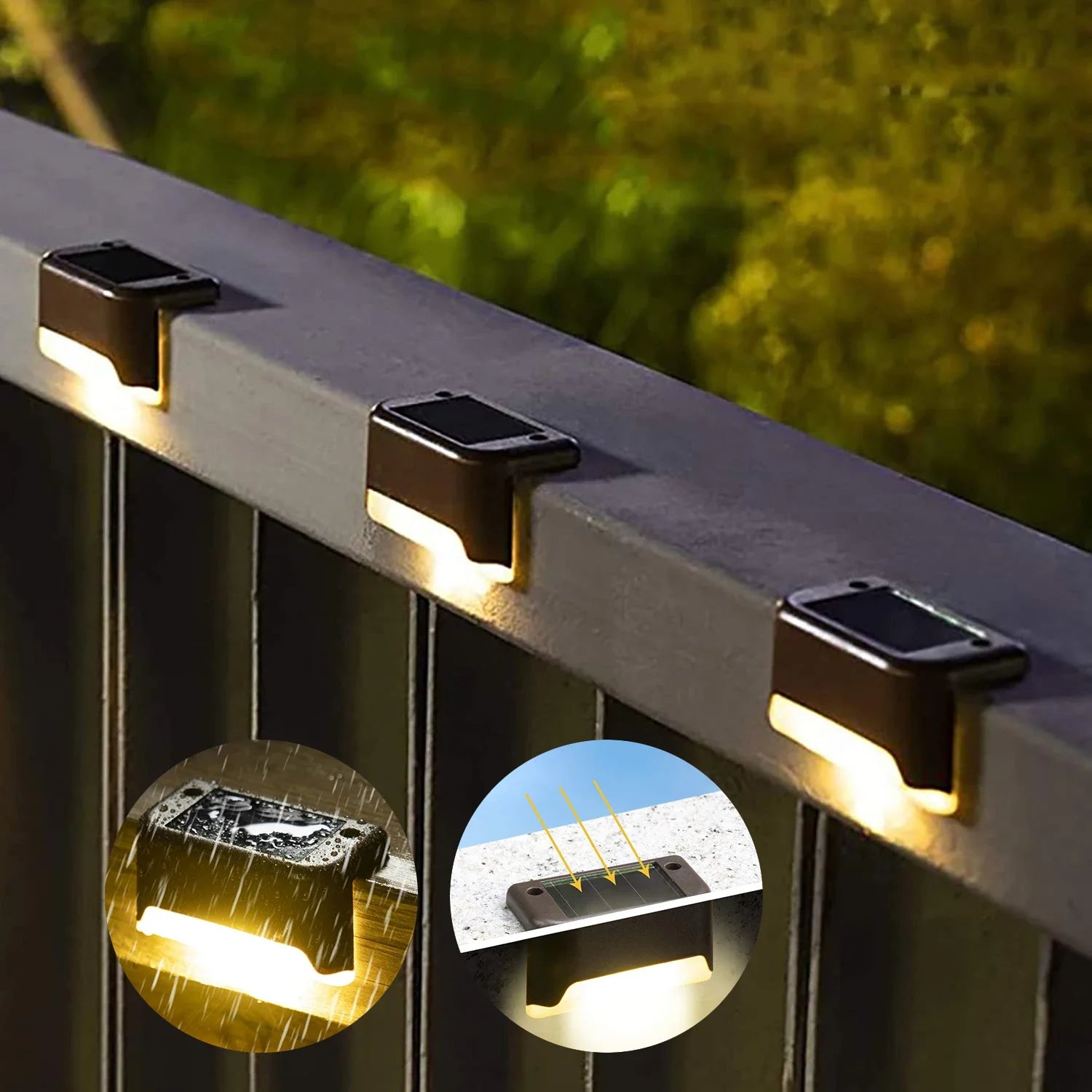 Waterproof Outdoor Garden, Deck & Patio Stairs Lamp