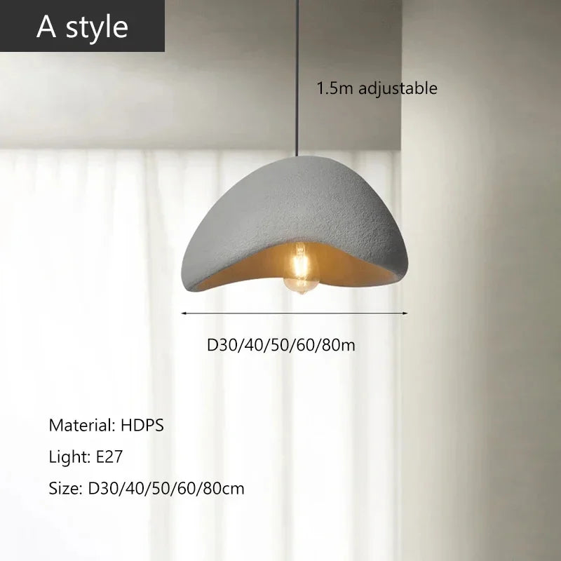 Nordic Wabi-Sabi LED Chandelier