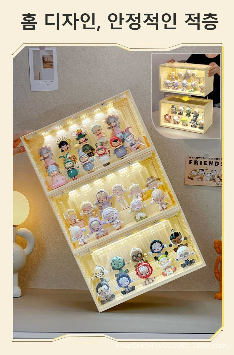 3PCS Action Figure Display Box