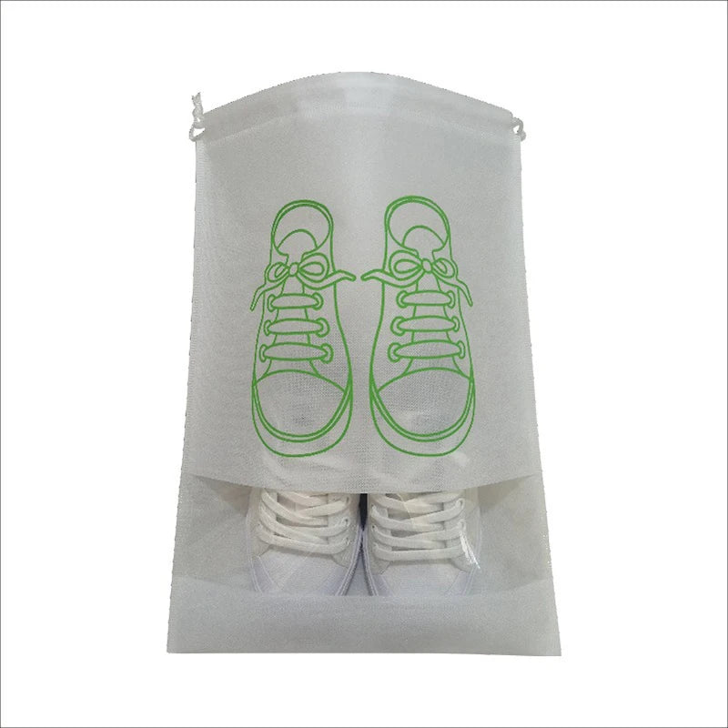 Shoes Storage Bags – Waterproof Non-Woven Closet & Travel Organizer