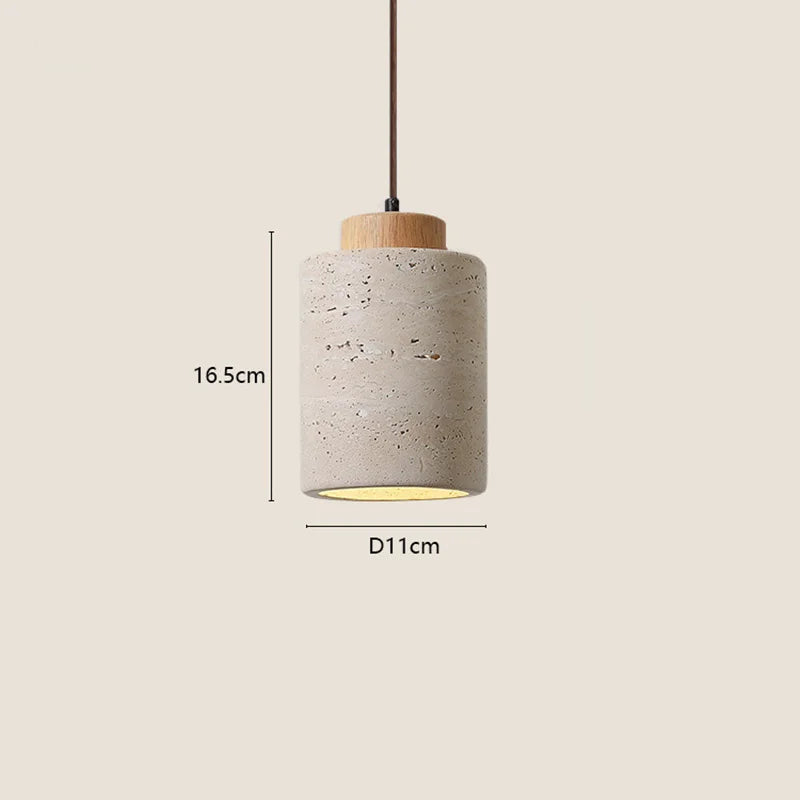 Japanese Wabi-Sabi Bedside Lamp