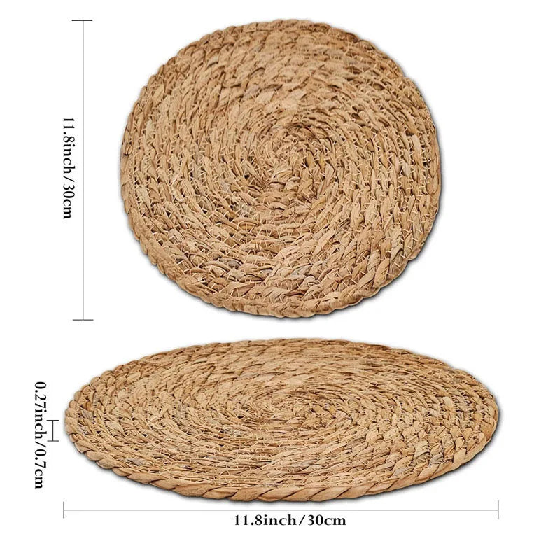 Handwoven Rattan Pot Mats