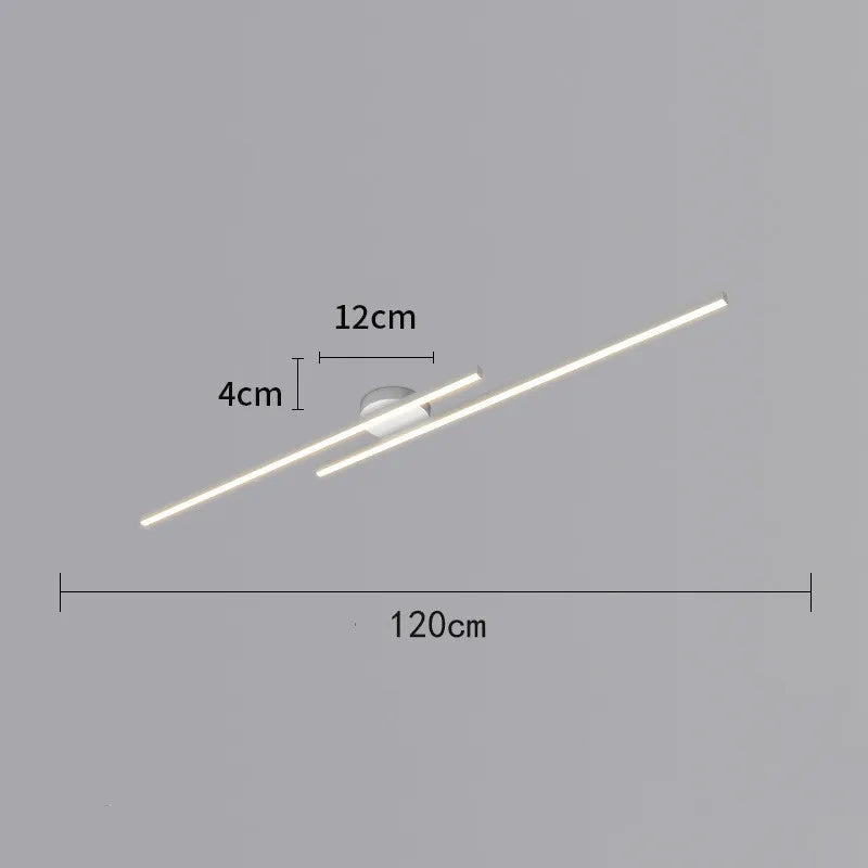 Long Aluminium LED Ceiling Light