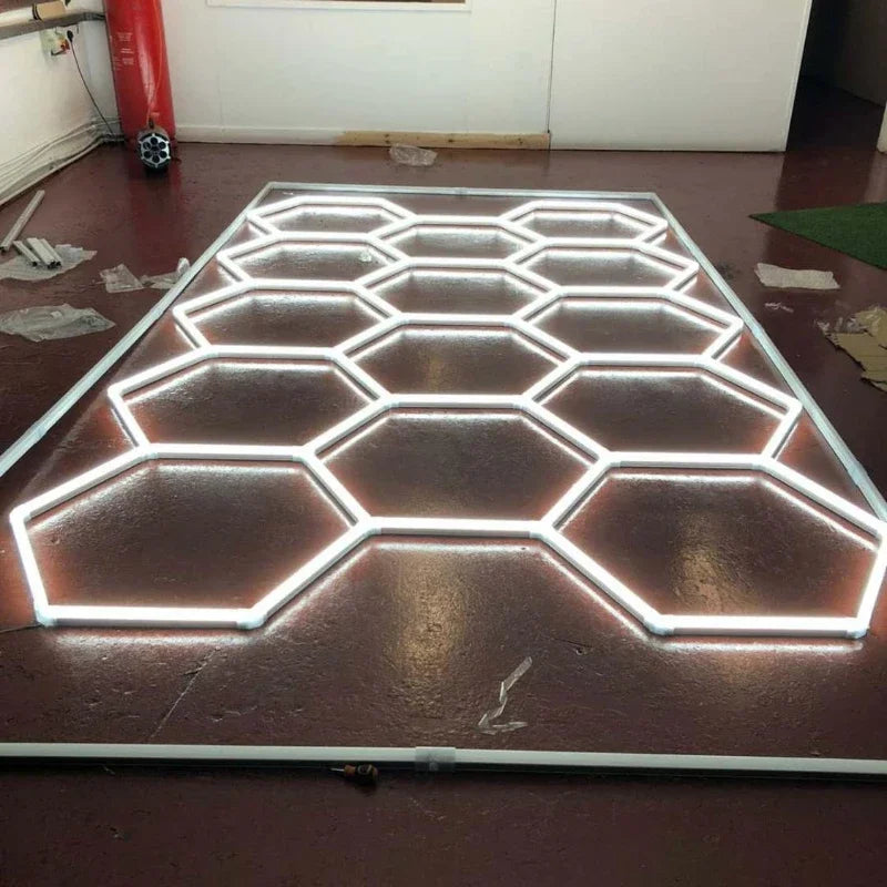 Hexagon LED Garage Light