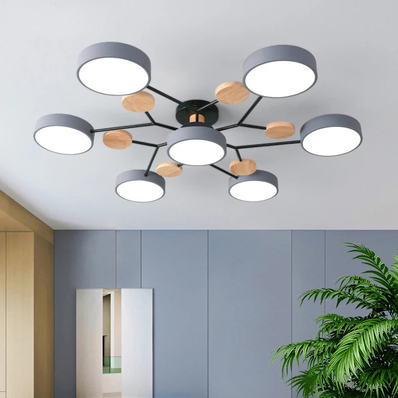 3-Color Adjustable Lighting for Living Room