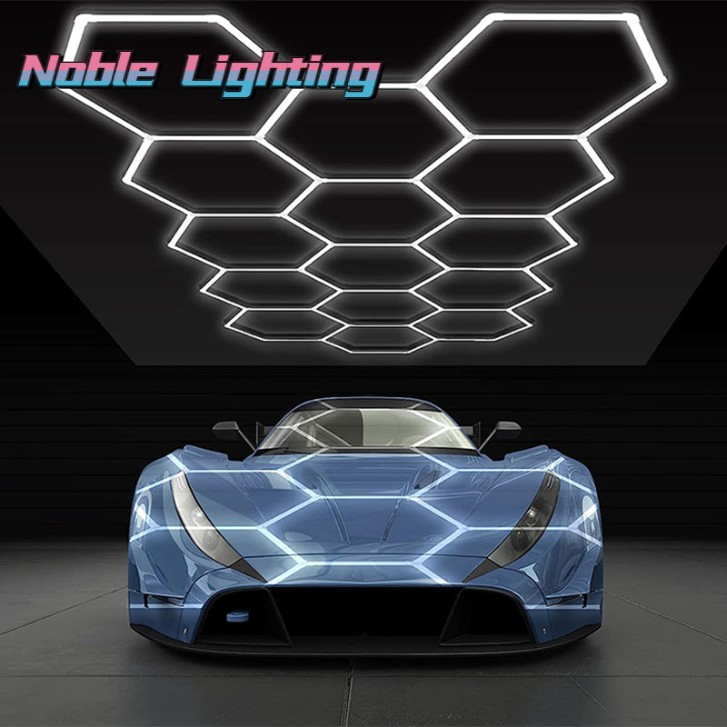 Hexagon LED Garage Light