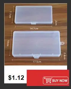 Transparent Jewelry Organizer Box