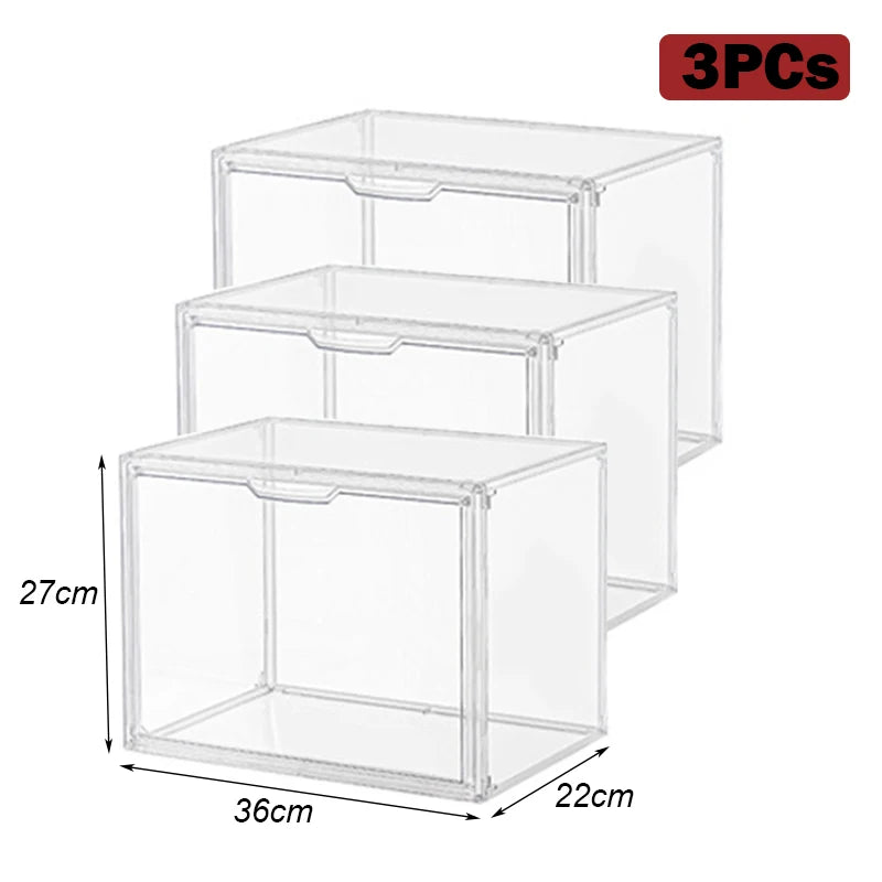 Large Acrylic Storage Box Organizer