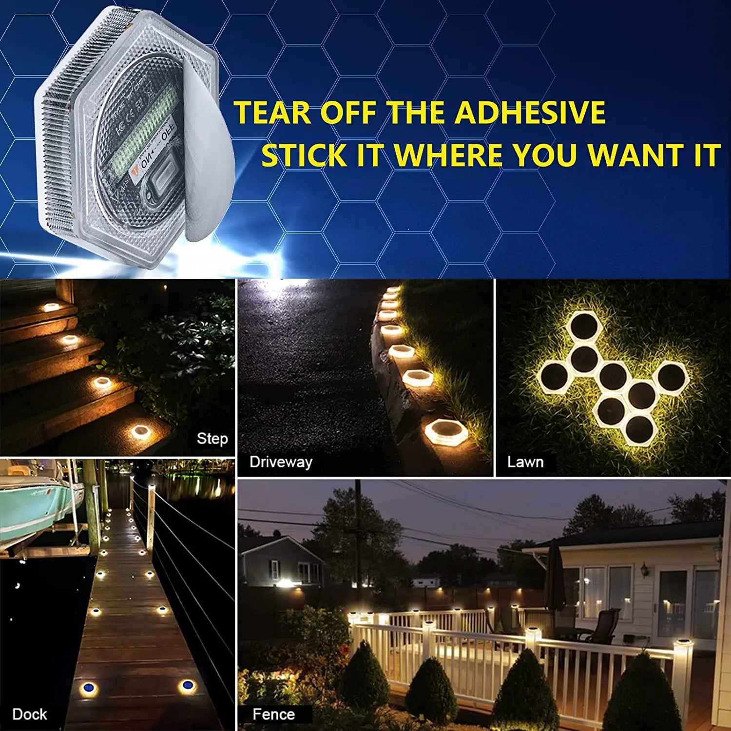 Solar Outdoor Step Lights