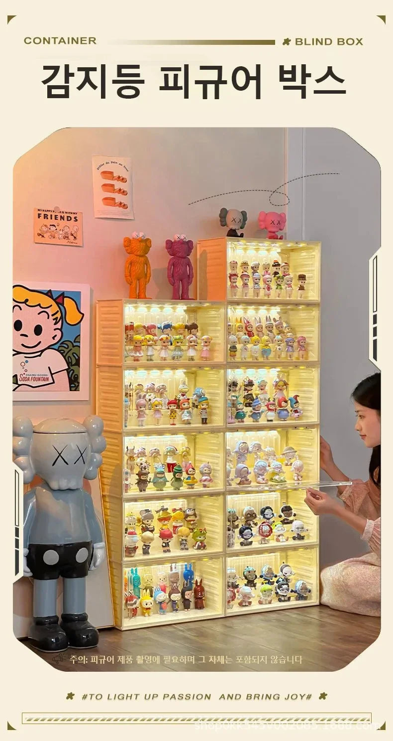 3PCS Action Figure Display Box