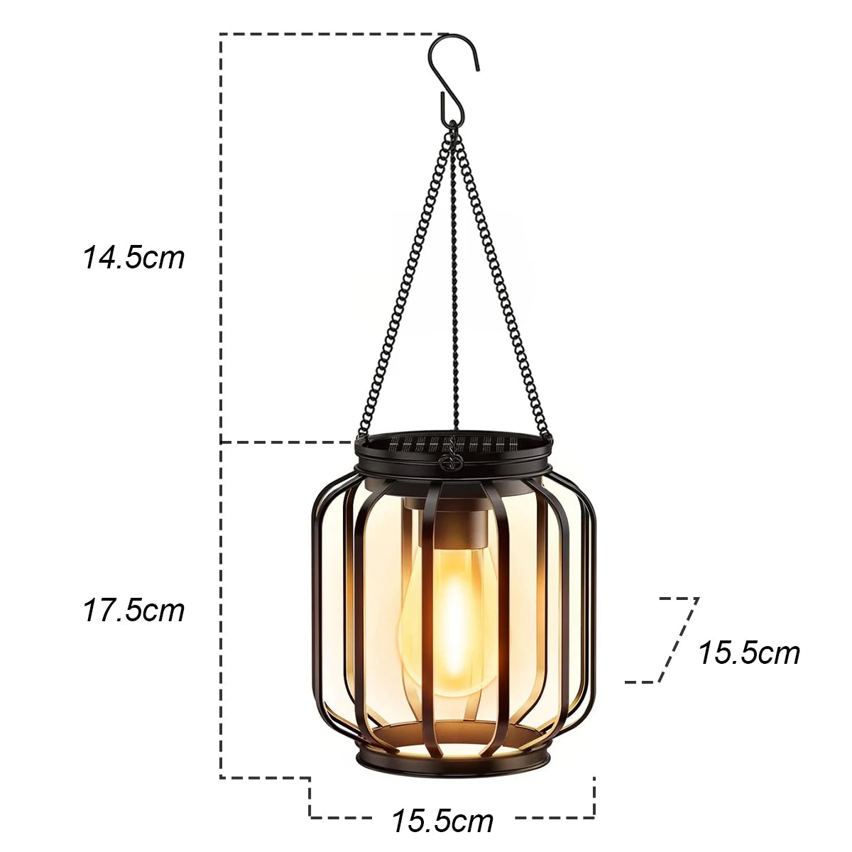 Waterproof Outdoor Garden Light with Daylight Sensor