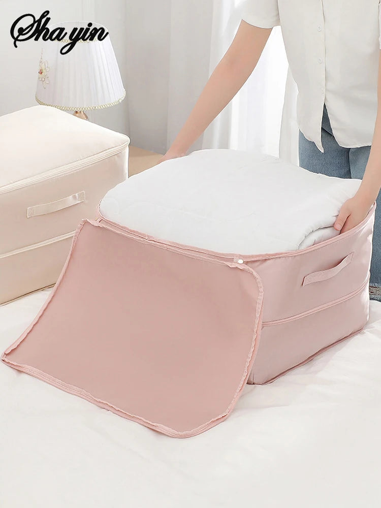 Self-Compressing Storage Bag