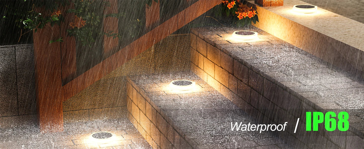 Solar Outdoor Step Lights