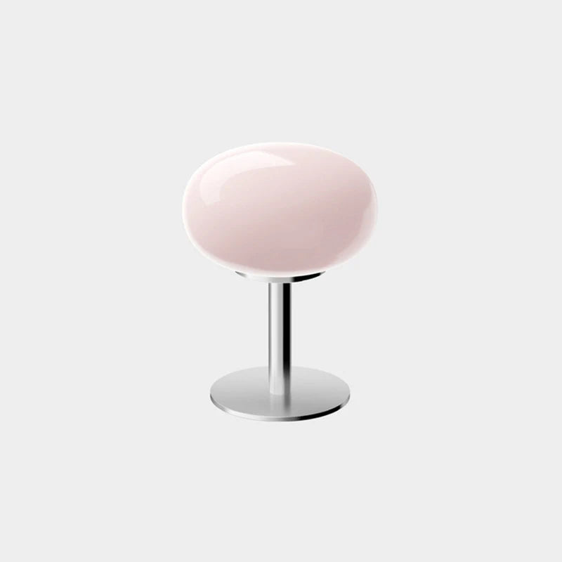 Macaron Glass Table Lamp – Trichromatic Dimming Night Light
