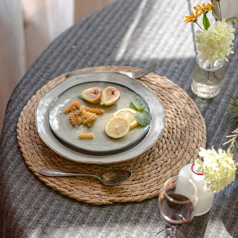 Handwoven Rattan Pot Mats