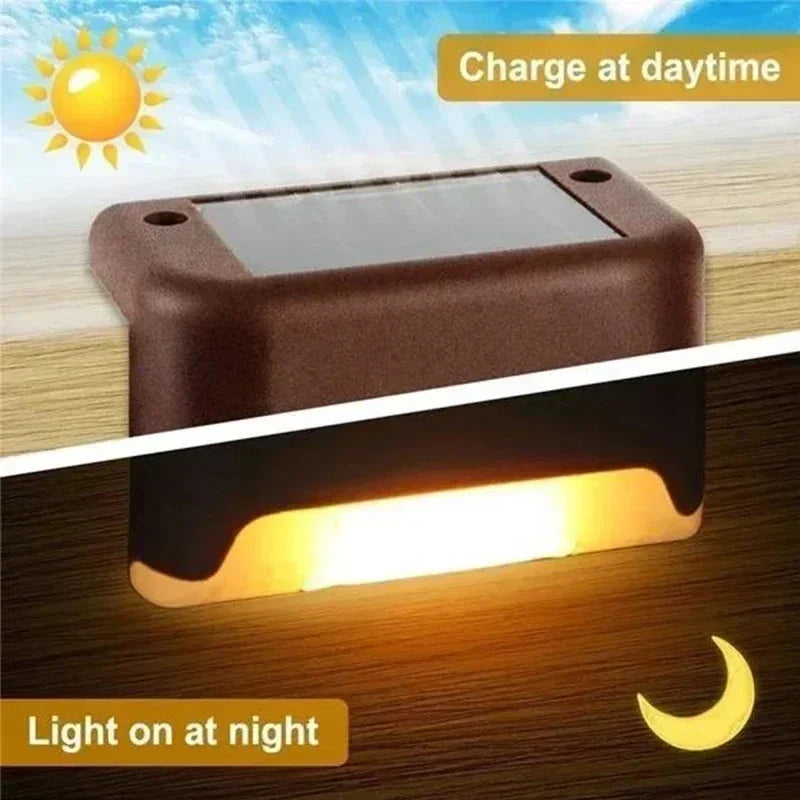 Waterproof Outdoor Garden, Deck & Patio Stairs Lamp