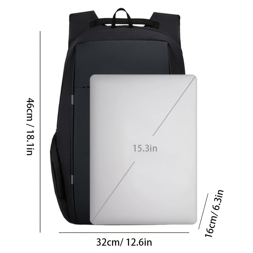 Men’s Anti-Theft Laptop Backpack – Large Capacity Travel & Business Bag